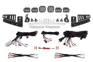 Ford Bronco Fog Lights - Diode Dynamics - Stage Series Fog Pocket Kit - White/Yellow - `21-`25